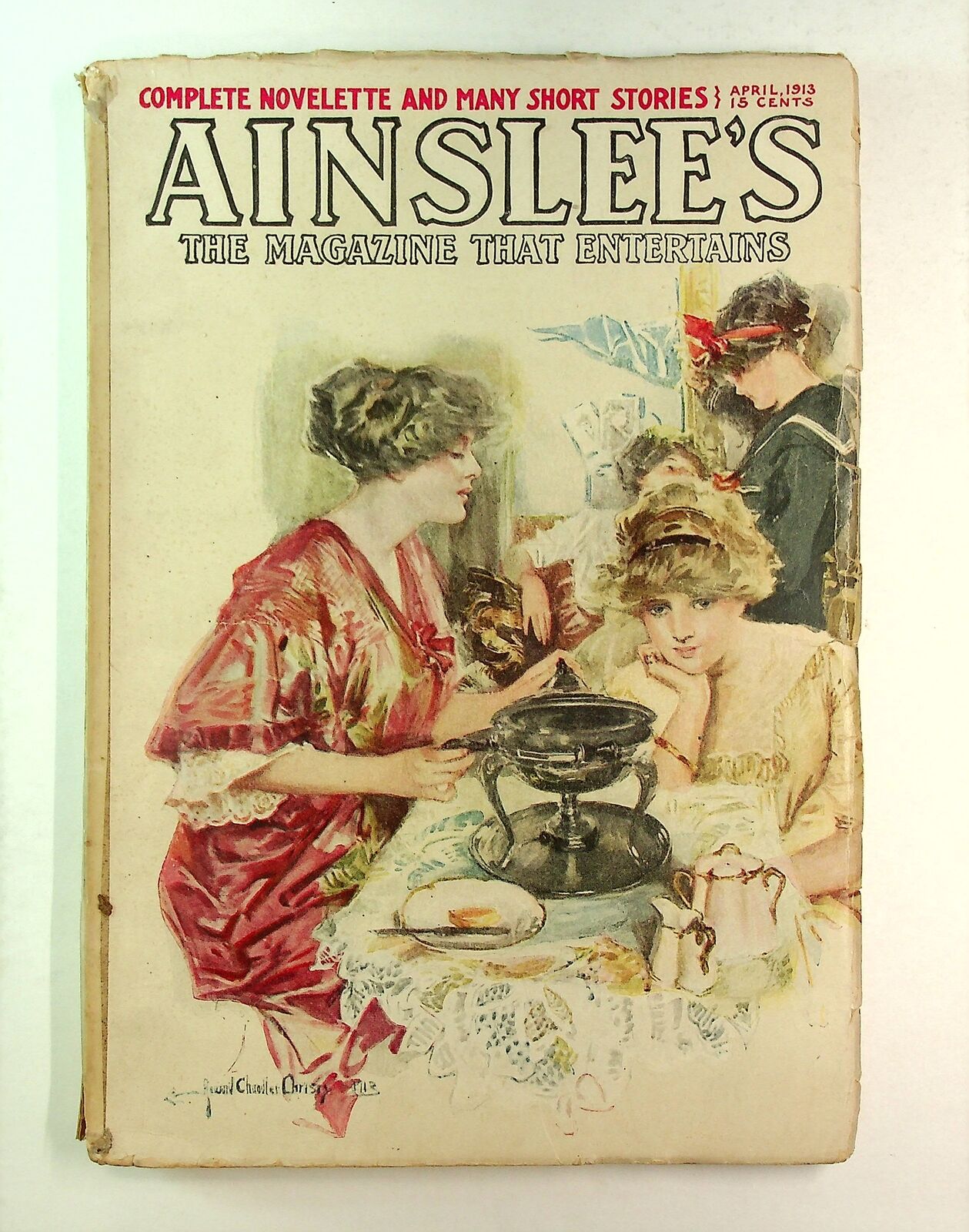 Ainslee\'s Magazine Apr 1913 Vol. 31 #3 GD+ 2.5