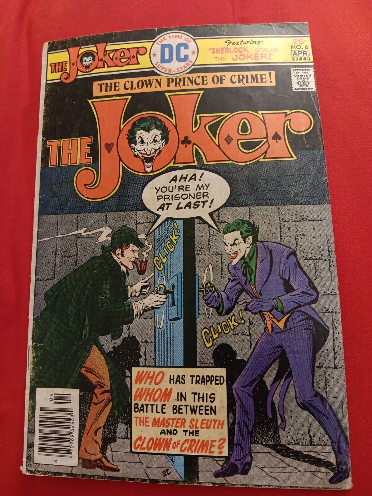 1976 DC Comics THE JOKER #6. 🖤🖤🖤