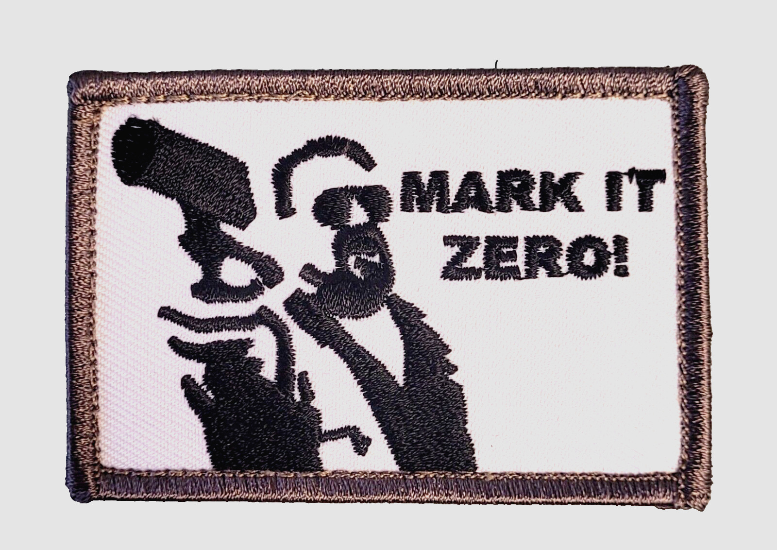 Mark It Zero Big Lebowski Patch [3.0 x 2.0 - Hook Fastener -BL5]