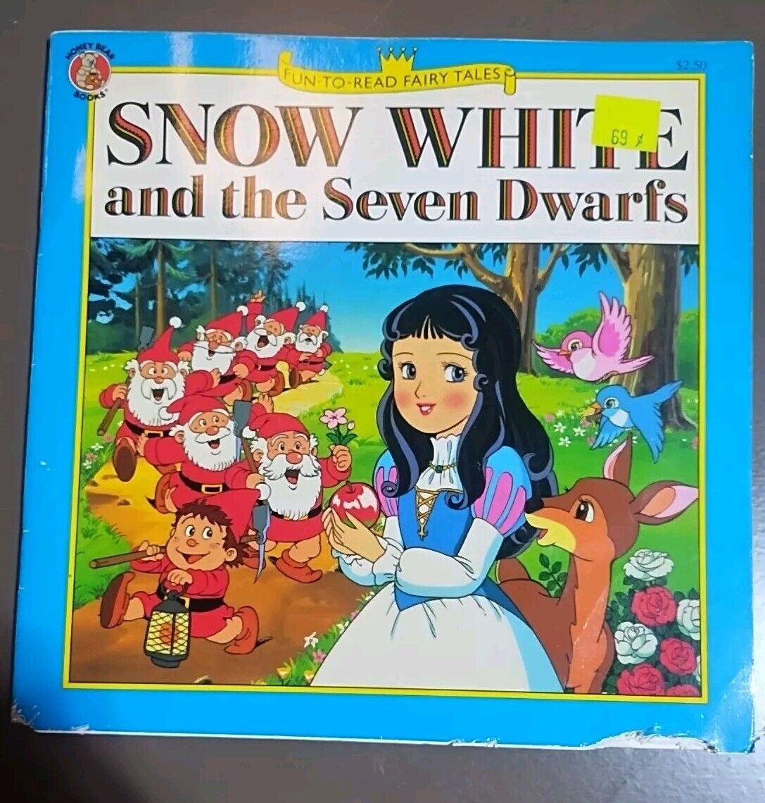 Vintage Snow White And The Seven Dwarfs Fun To Read Fairly Tales