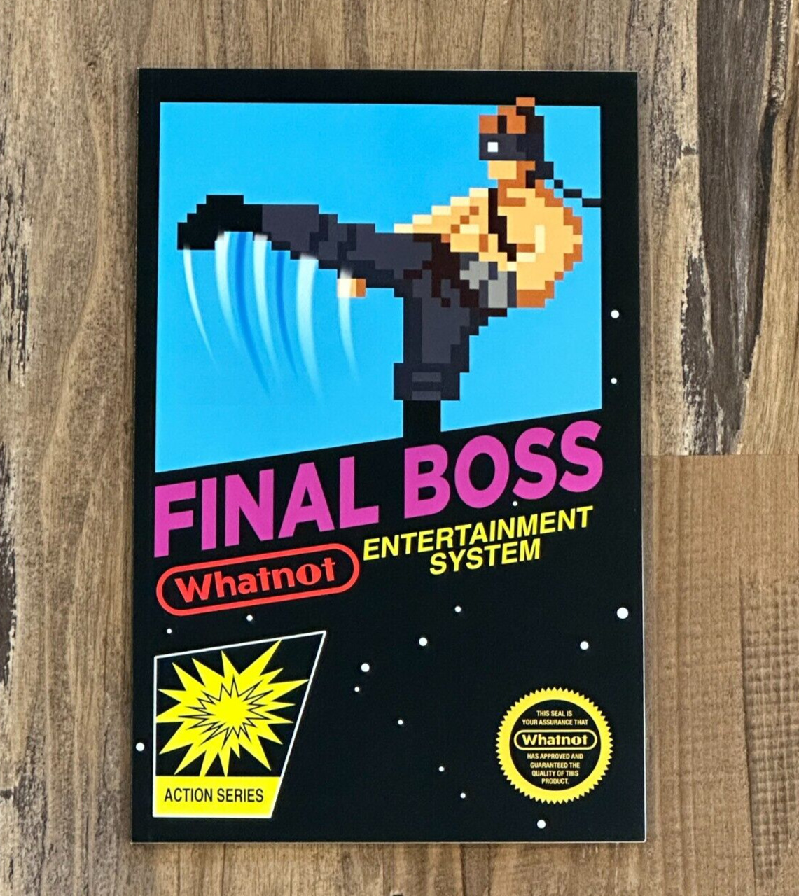 Final Boss #2 NES Homage 2023 Comic Book Tyler Kirkham