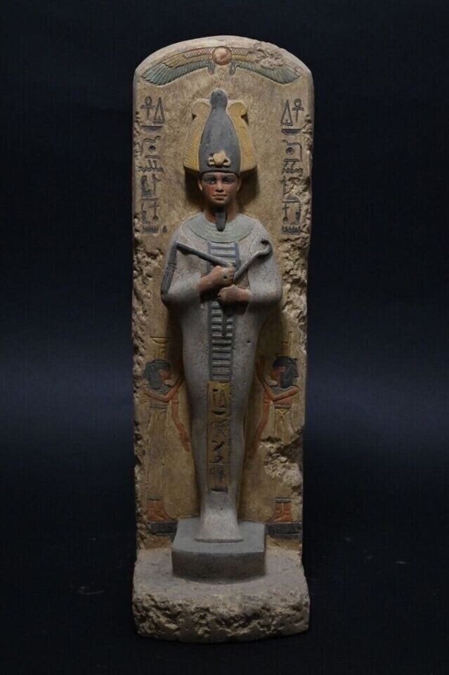 Osiris statue is a rare ancient Egyptian relic of the goddess of resurrection BC