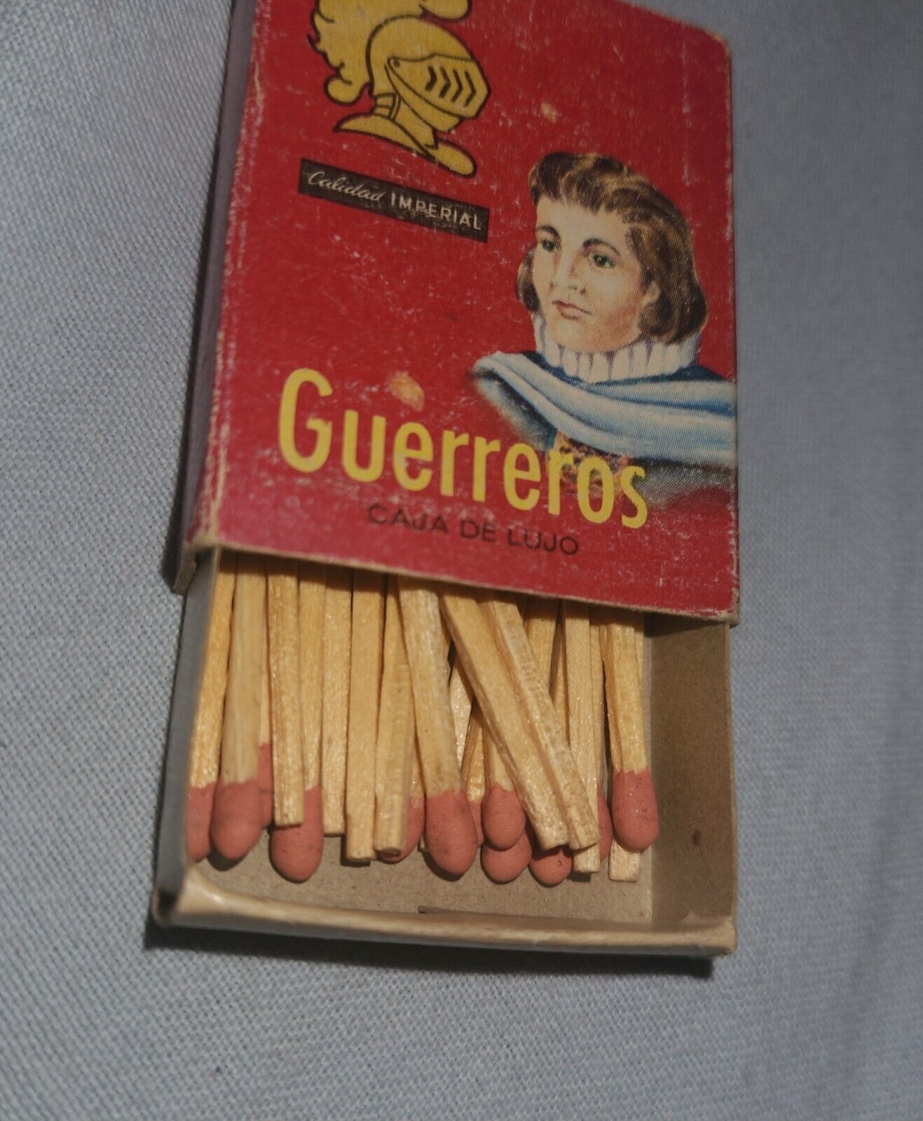 Vintage Matchbook B15 Collectible Ephemera guerreros nights Mexico imperial Axe