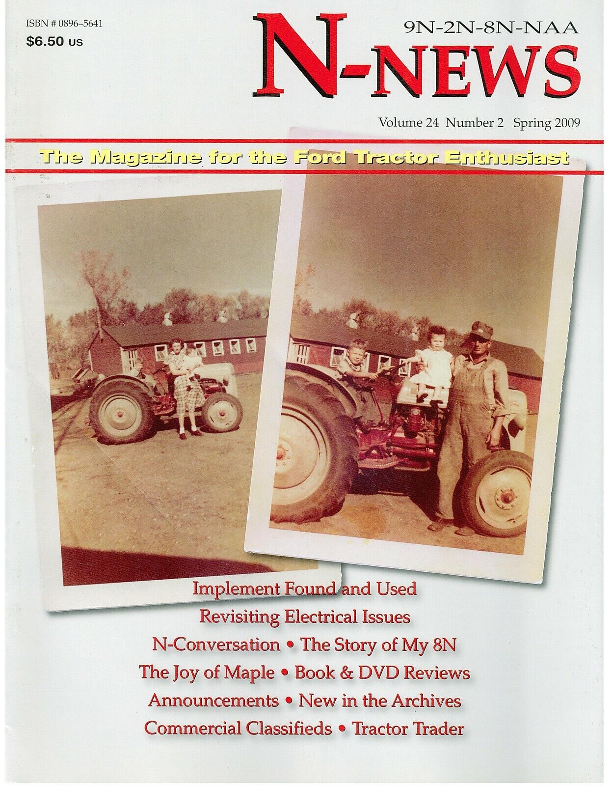 Ford N-News Magazine tractors, Electrical Issues and terminology, Maple Syrup