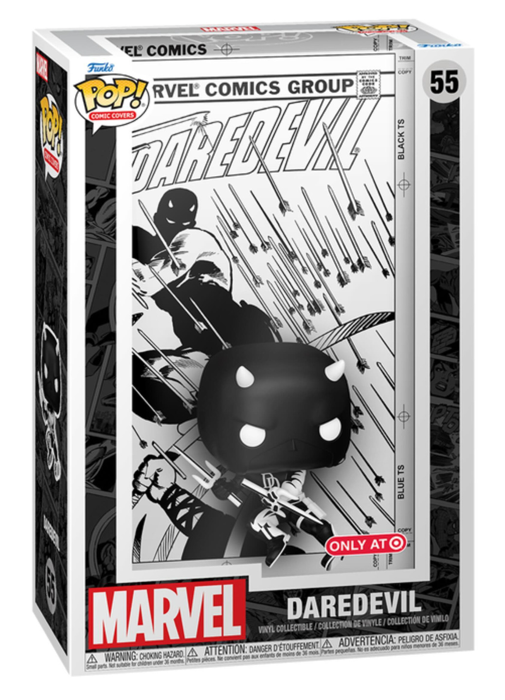 Funko POP Comic Cover: Daredevil Black and White # 55 EXCLUSIVE (PRE-ORDER)