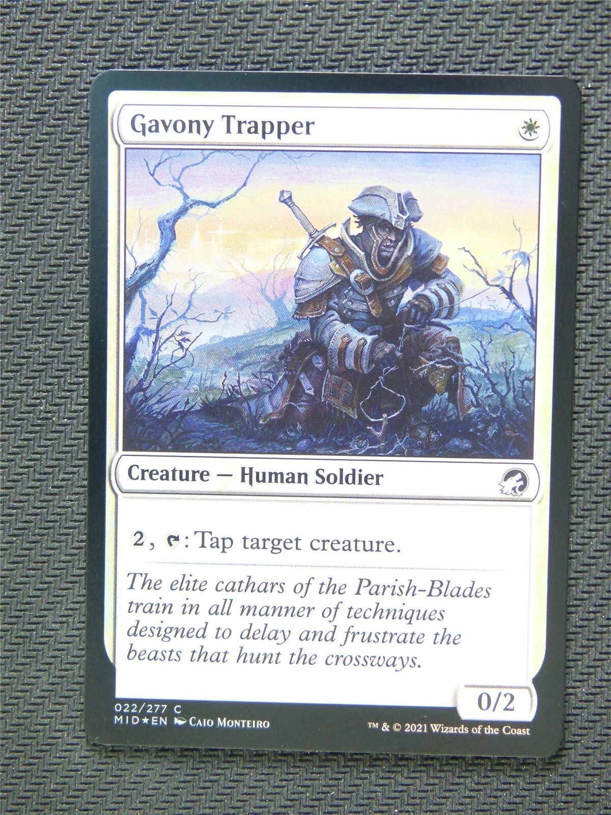 Gavony Trapper Foil - Innistrad Midnight Hunt Cards - Mtg Card #3PW