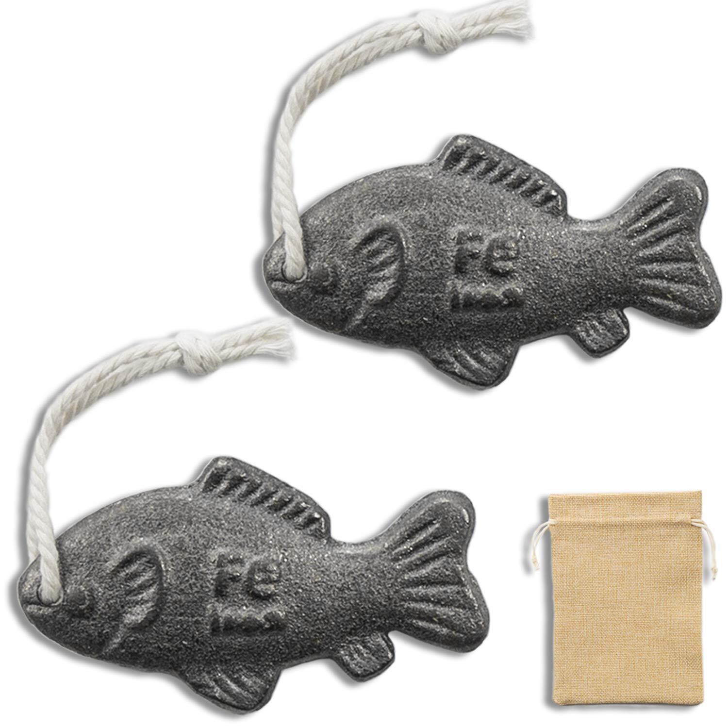 YOUIN 2 Packs of Iron Fish with Bag-A Natural Source of Iron to Reduce the Risk