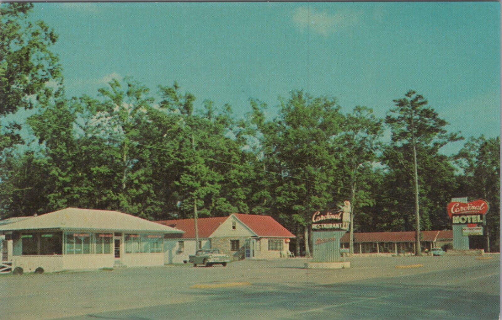 LONDON, KY Kentucky ~ Roadside CARDINAL MOTEL c1960s Laurel County Postcard 3068