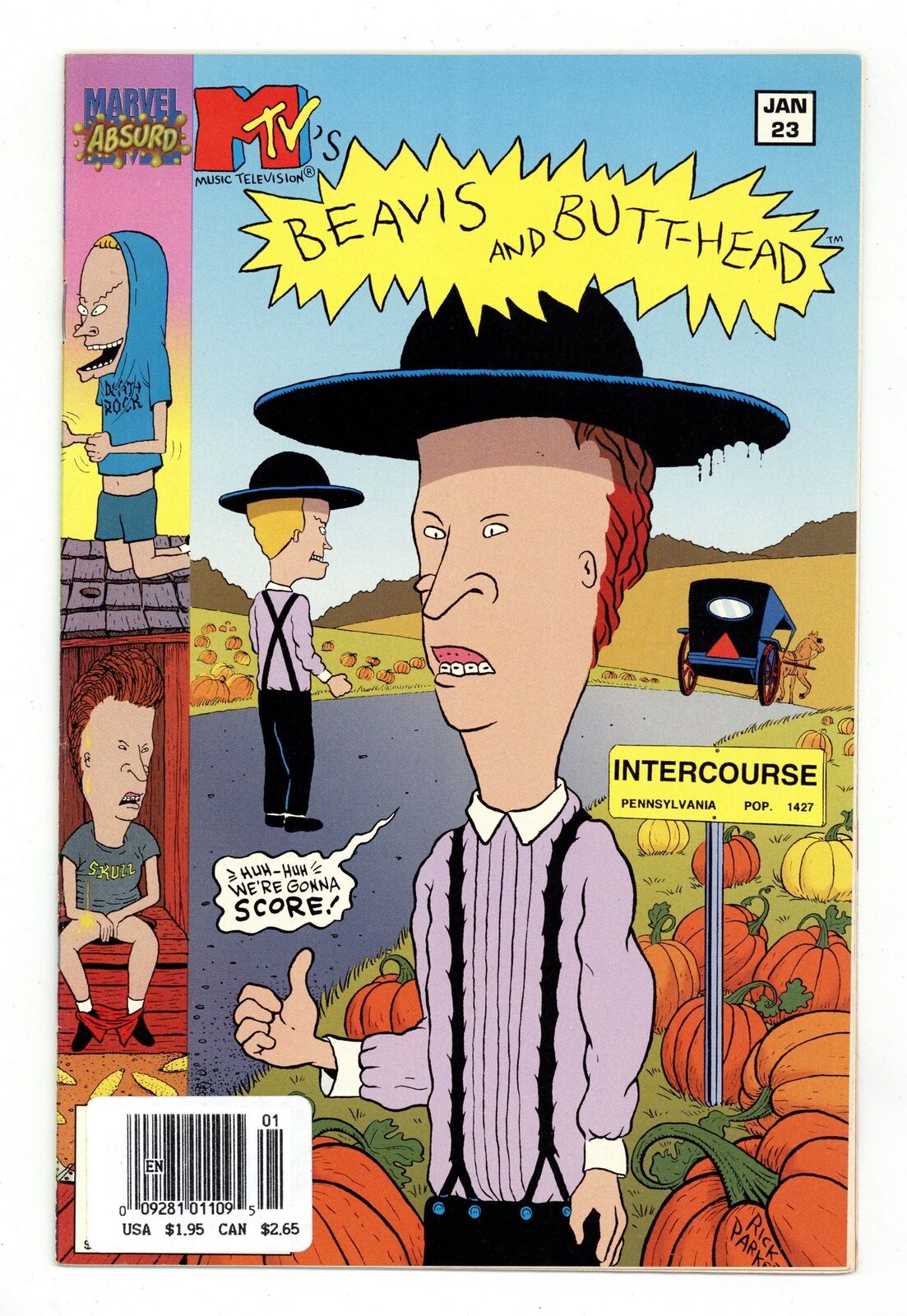 Beavis and Butt-Head #23 VG 4.0 1996