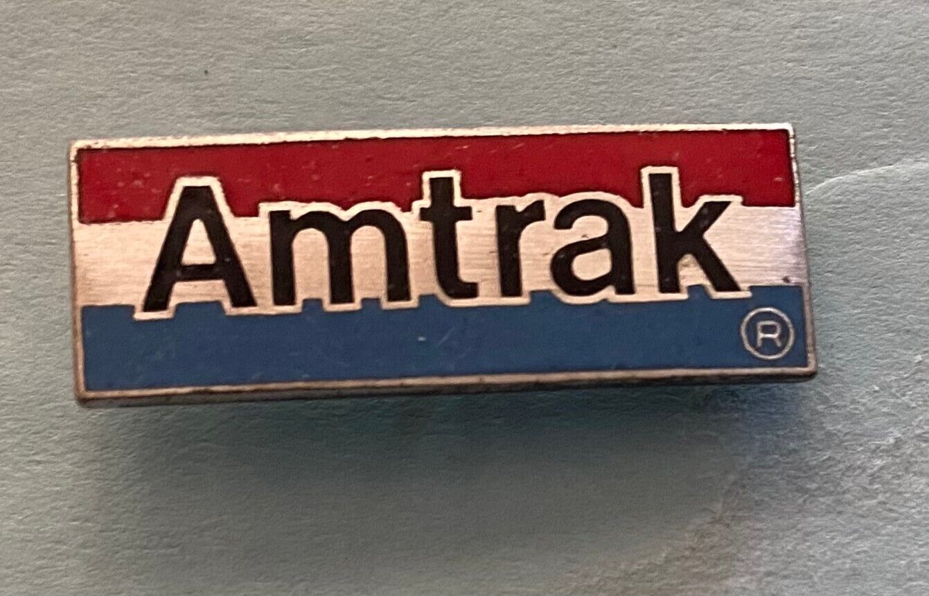 Railroad Hat-Lapel Pin/Tac-Vintage Amtrak (AMT)  #8999-NEW