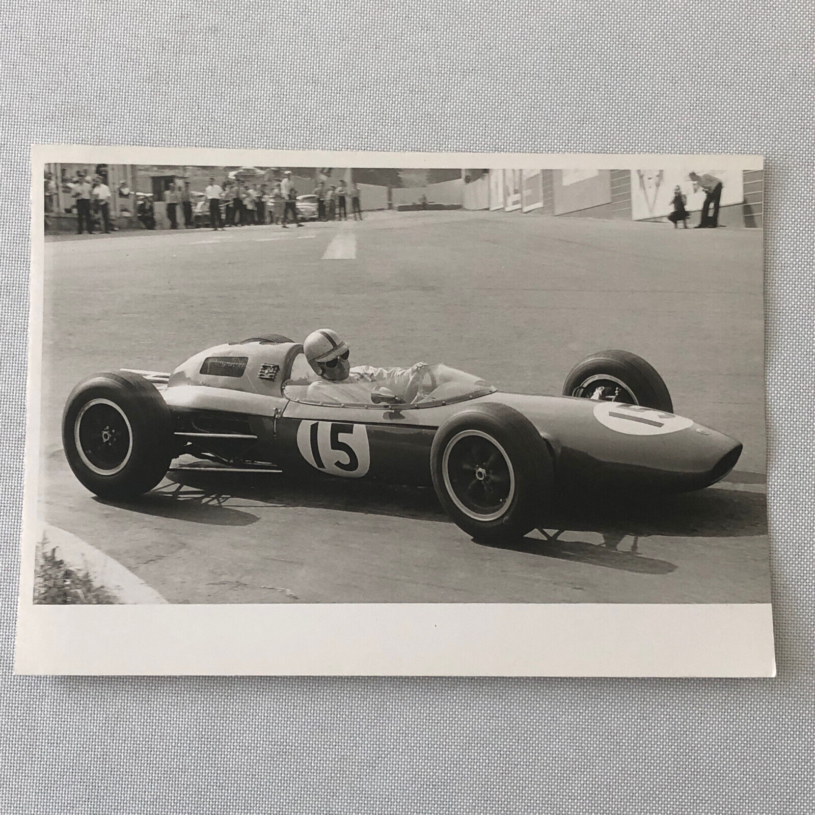Vintage Grand Prix Racing Car Photo Photograph Print - Tag AL23095