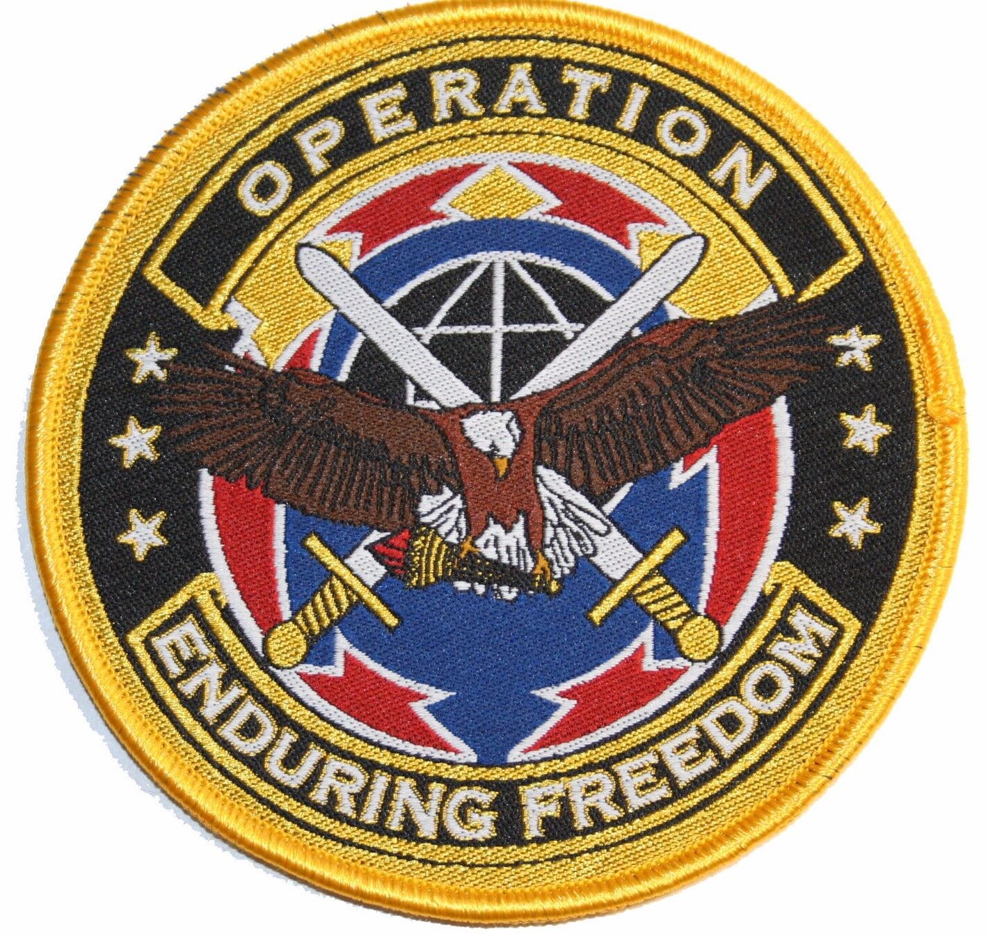 OPERATION ENDURING FREEDOM EMBROIDERED OEF PATCH