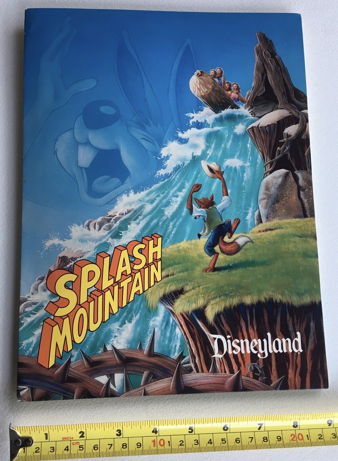 1988 Disneyland Splash Mountain Press Kit Unveiling Attraction In Summer of 1989