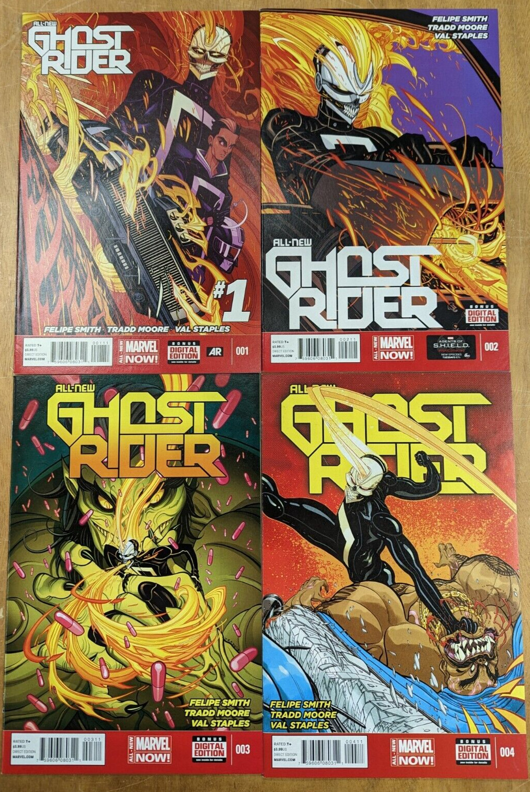 Marvel- All-New Ghost Rider (2014) Full 12x Volume #1 - #12