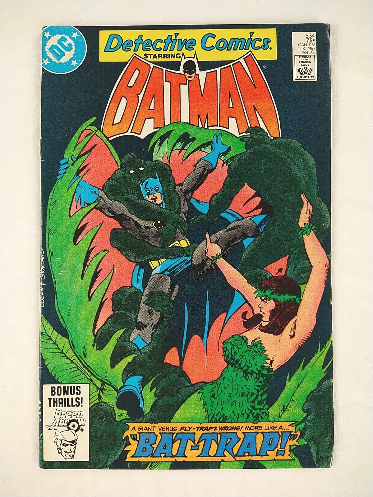 Detective Comics #534 Batman Bat-Trap (1984 DC Comics) VF