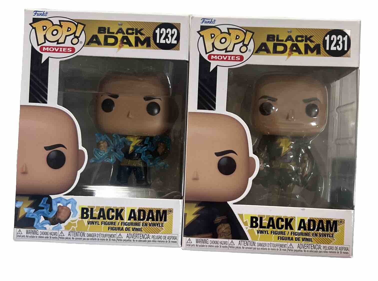 Black Adam Funko Pops 1231/1232