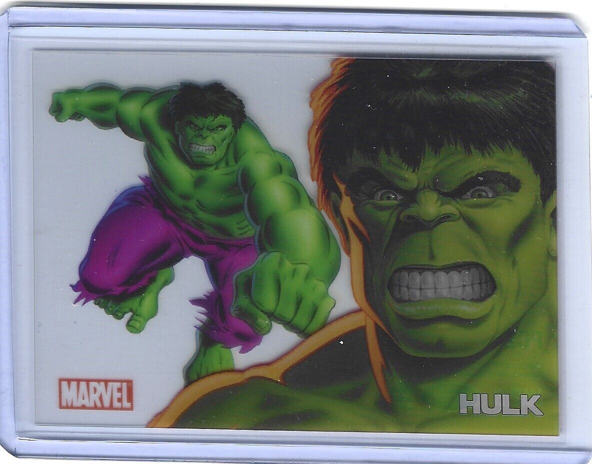 Marvel 2010 70 Years Marvel Comics HULK Clearly Heroic Cells Insert