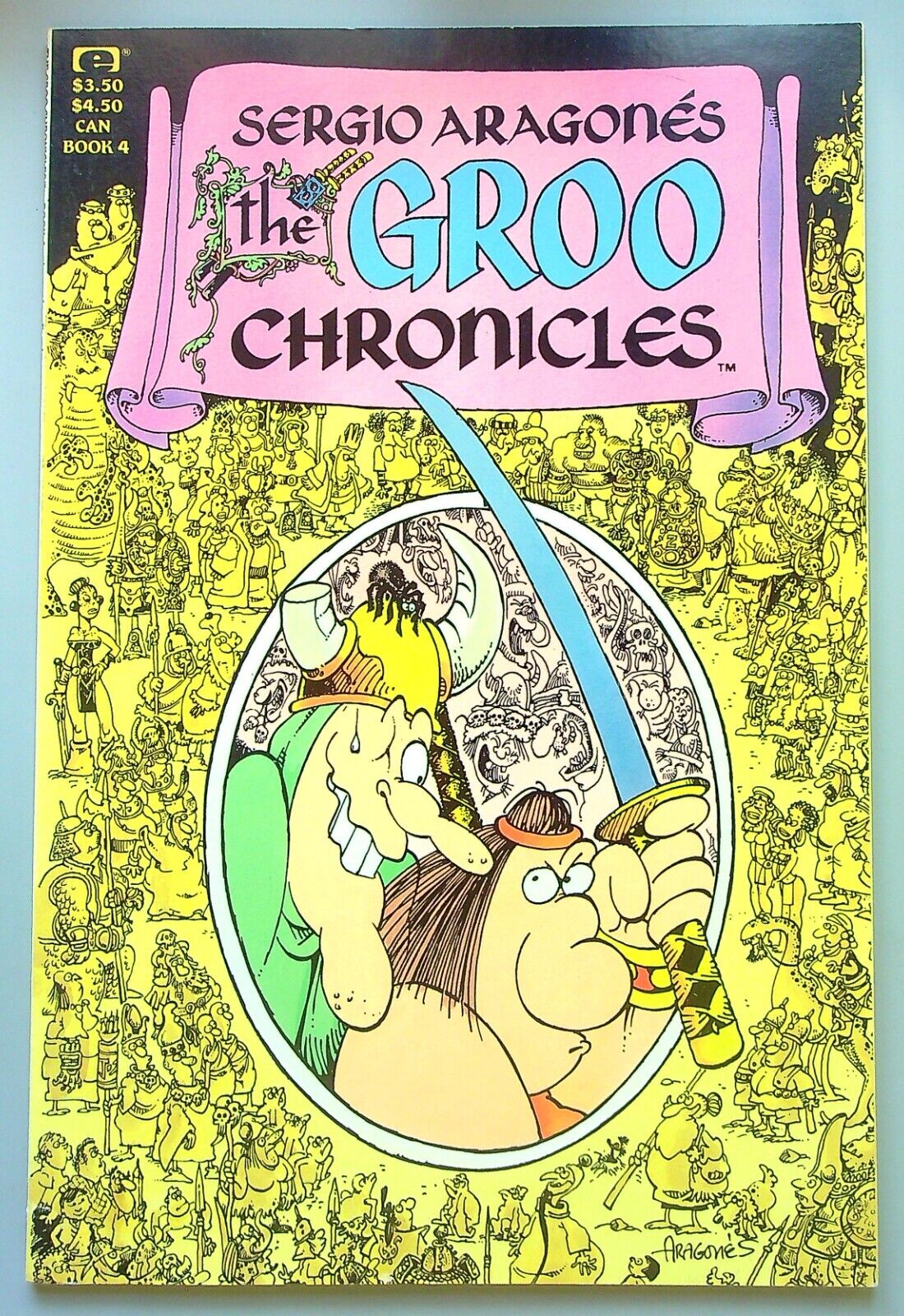 The Groo Chronicles #4 ~ MARVEL / EPIC 1989 ~ Sergio Aragonés VF