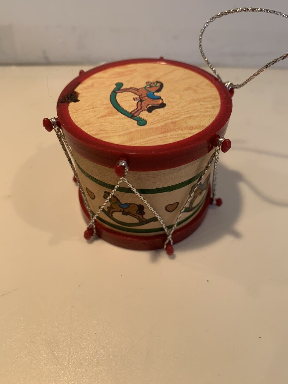 OLD WORLD CHRISTMAS ORNAMENT - TOY DRUM