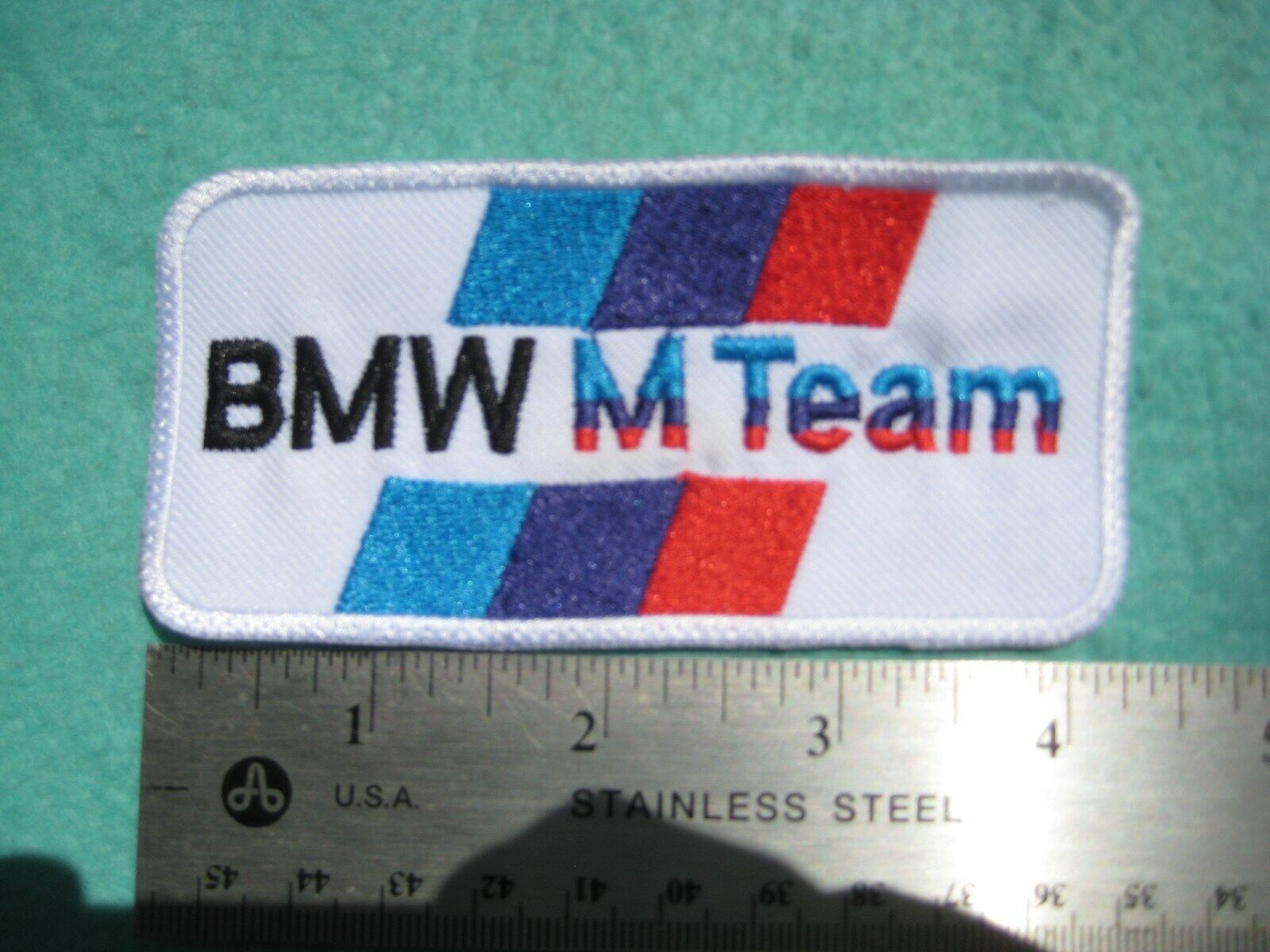 BMW M Team Racing Parts Service Dealer Uniform  Patch