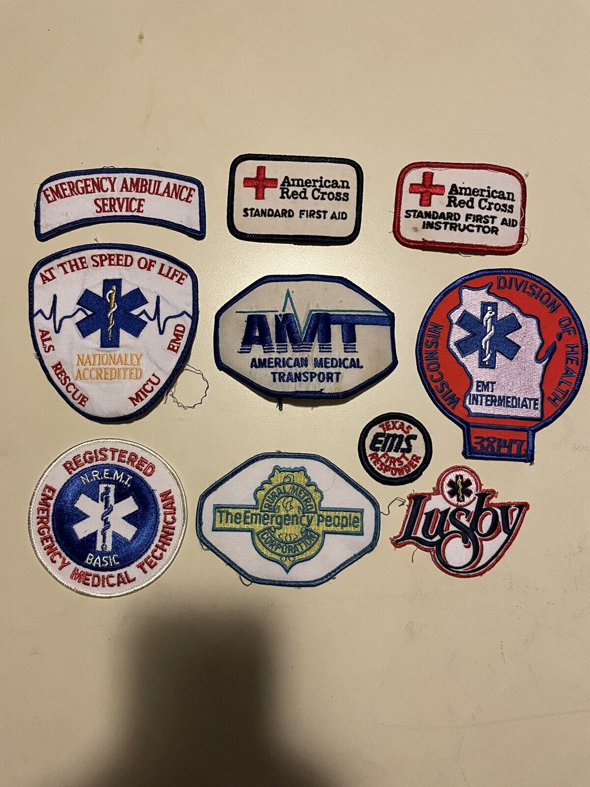 Vintage EMS patches - Lot Of 10