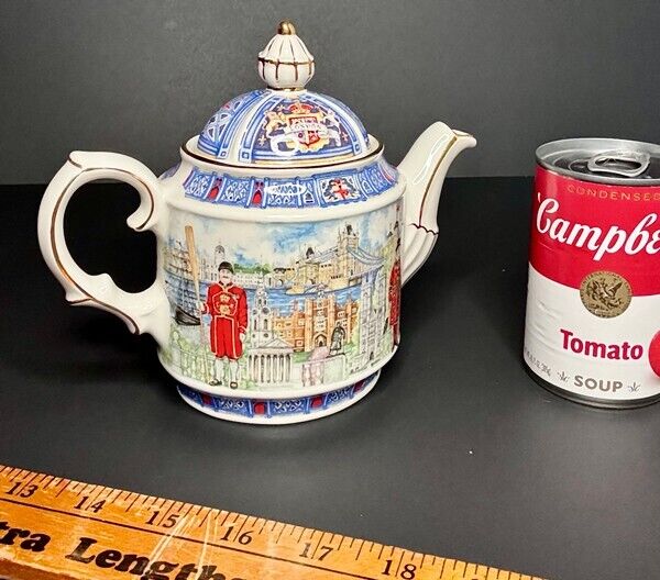 Vintage J Sadler, Thameside Teapot, London