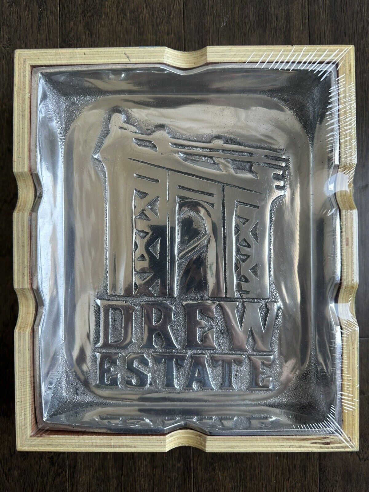 Drew Estates - Drew Diplomat Official Member Pewter Ashtray - Brand New in Box