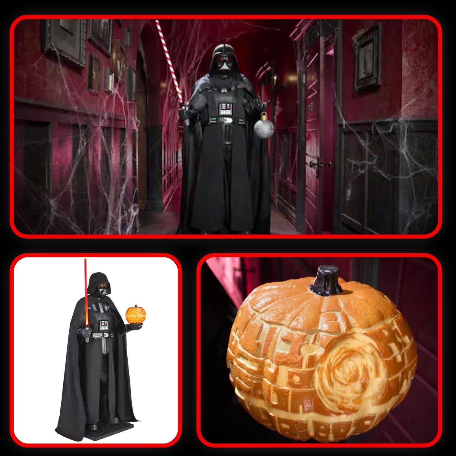 Disney 7 FT Animated Darth Vader Star Wars Holiday Home Depot IN HAND SEALED NEW
