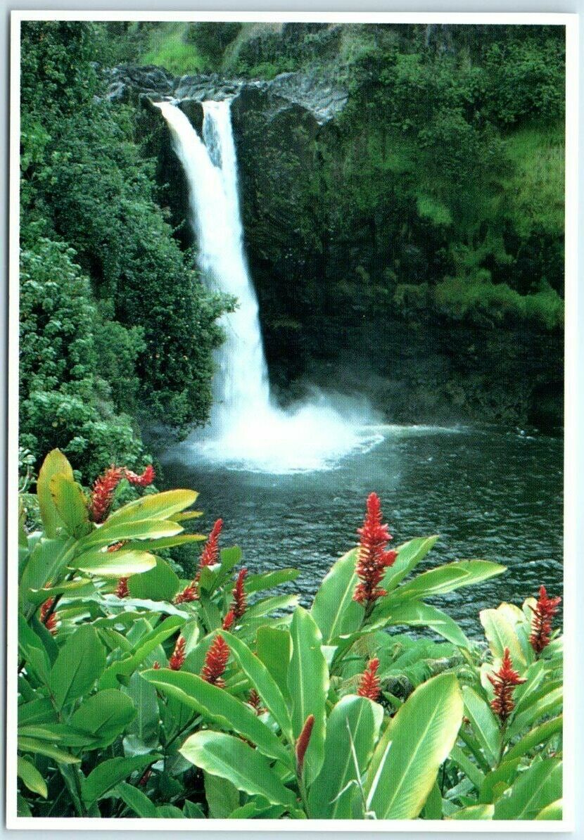 Postcard - Rainbow Falls near Hilo, Hawaii