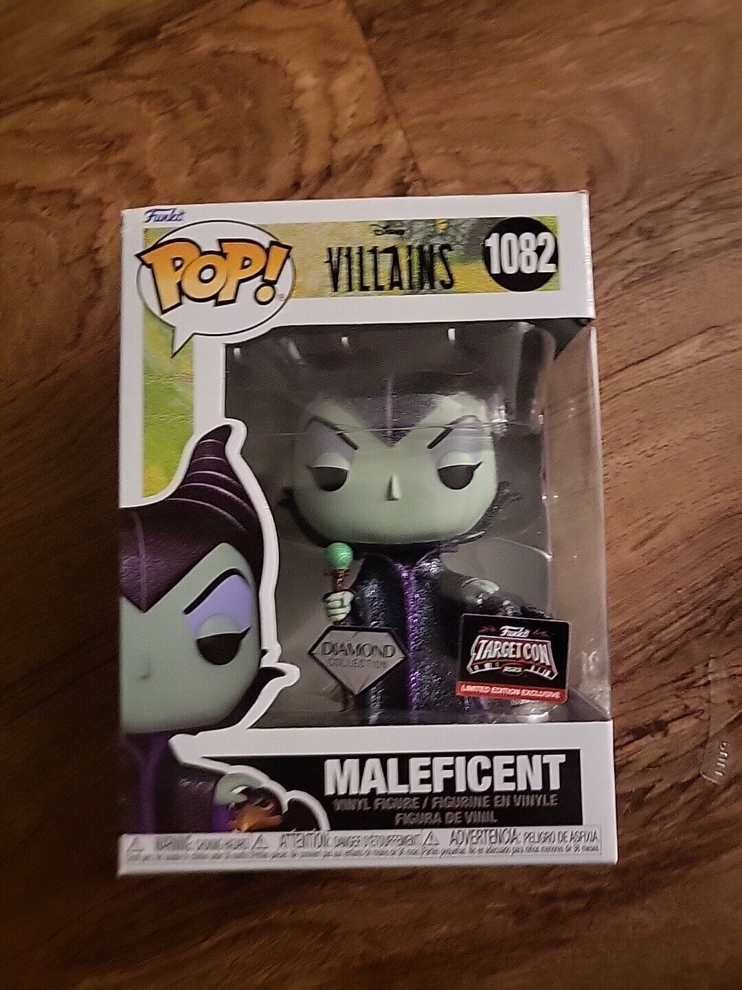 Funko POP 2023 Target Con Exclusive - Disney Villains Diamond #1082 Maleficent