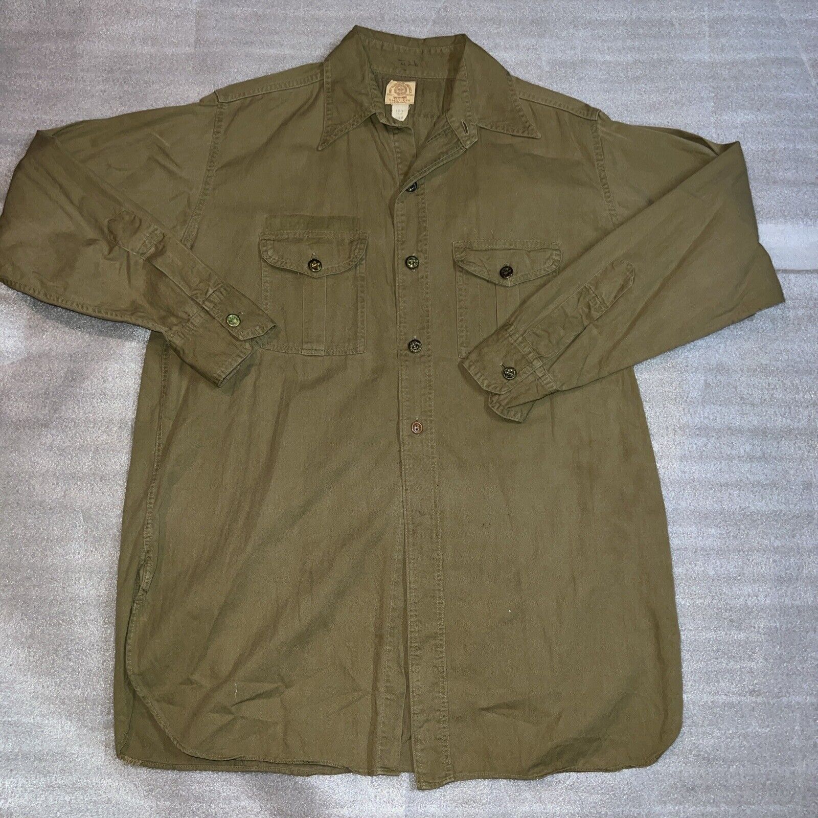 2, Antique Vintage 1950s BSA Boy Scout Sweet Orr Shirts