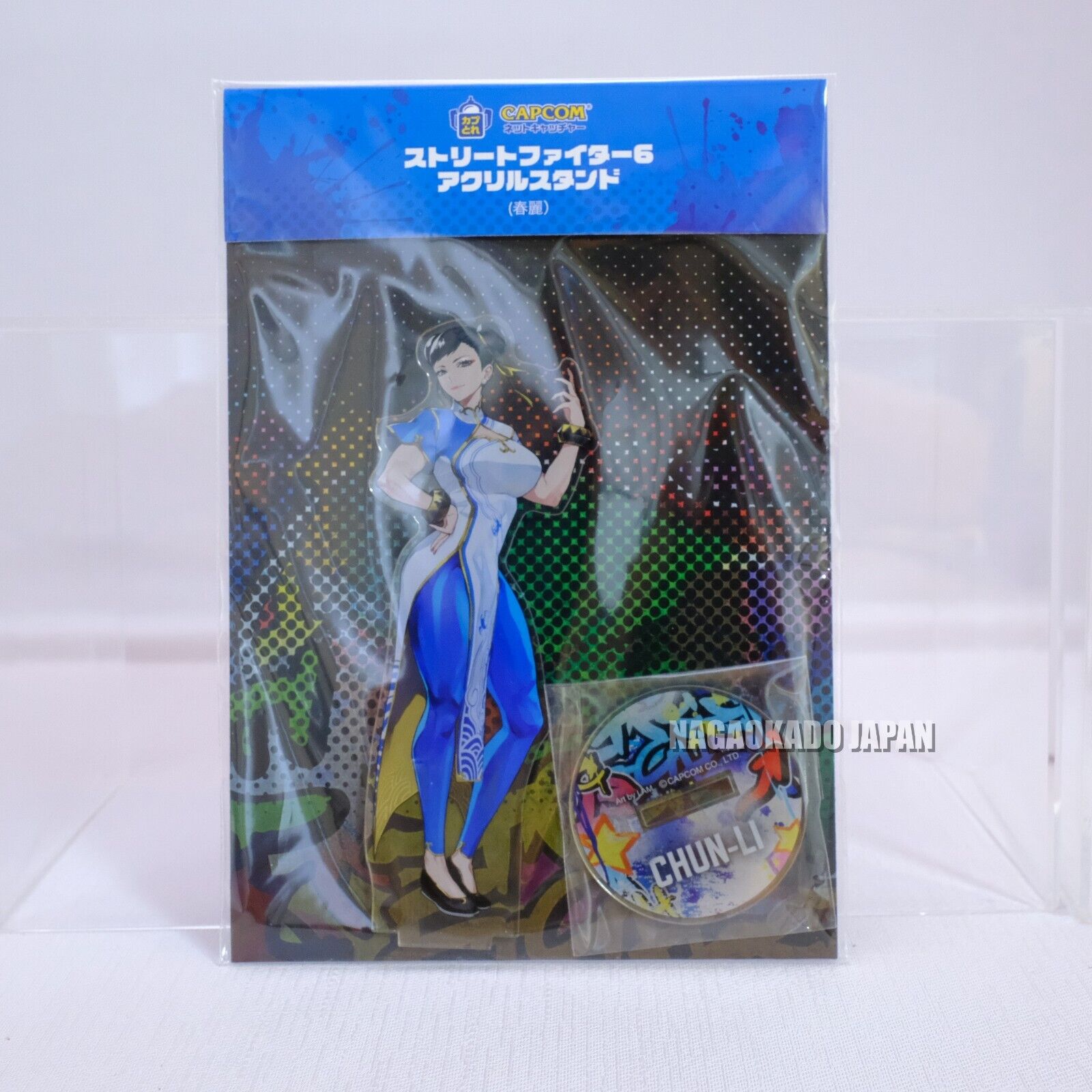 Street Fighter 6 Acrylic Stand Chun-Li CAPCOM Limited prize New