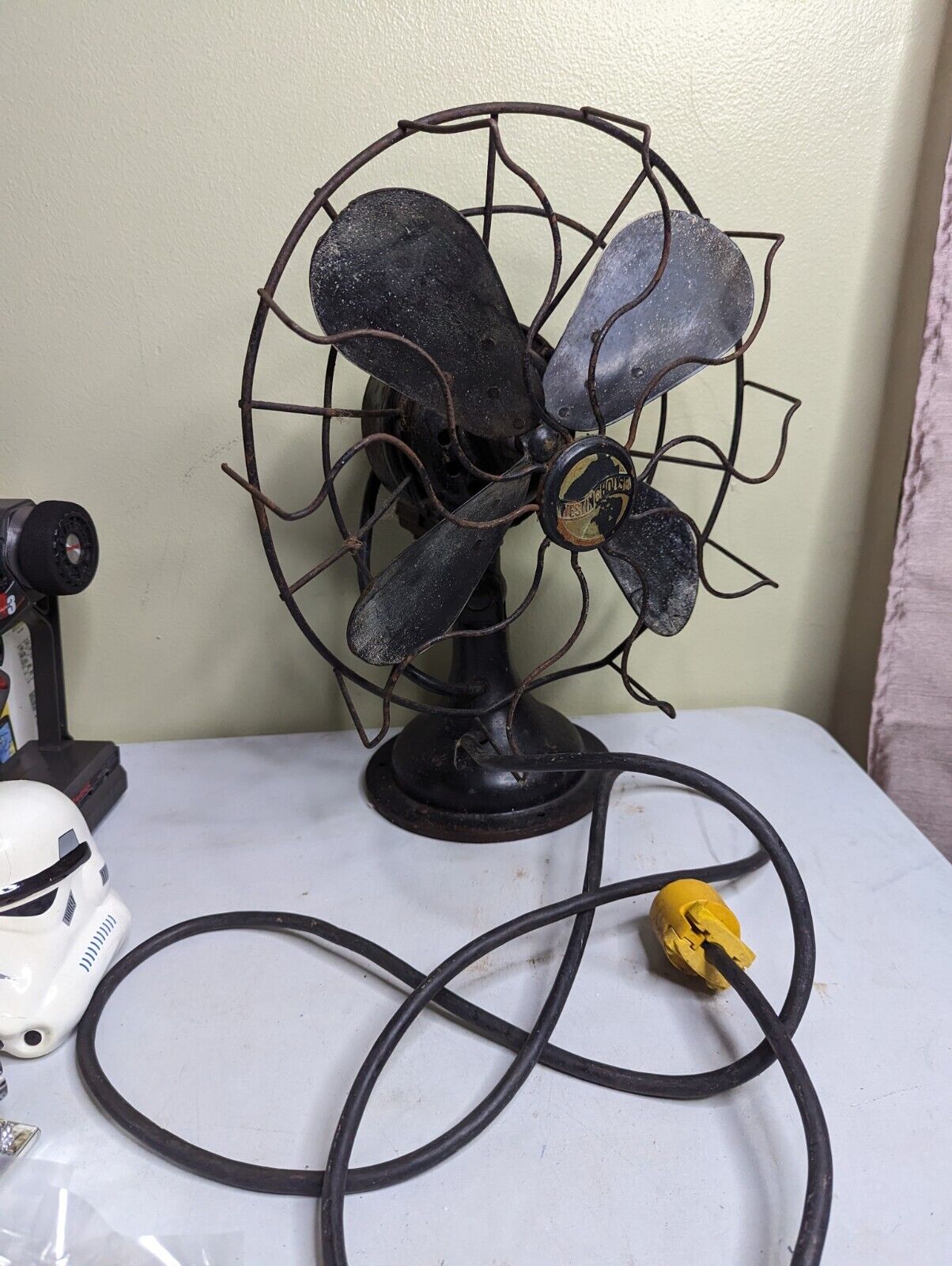*For Parts* Antique Vintage Westinghouse Fan Model 516860-A 