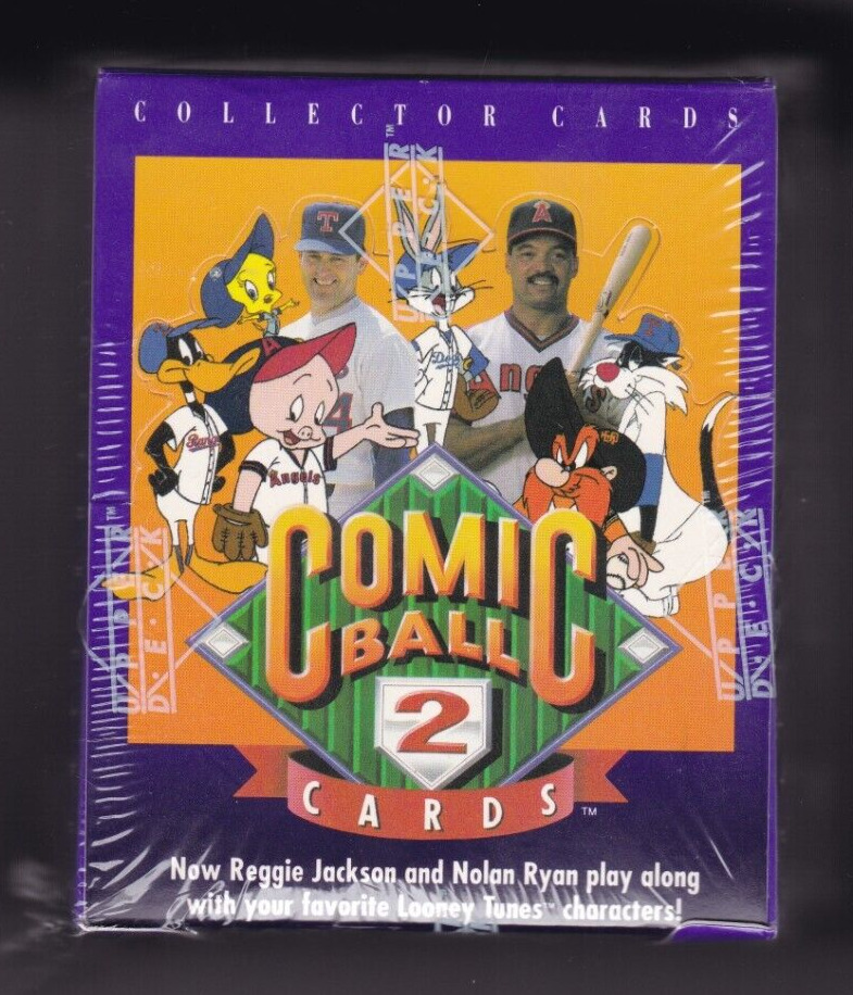 1991-92 Upper Deck Comic Ball Cards - 2 Factory Sealed Boxes Series 2 & 3 - Mint