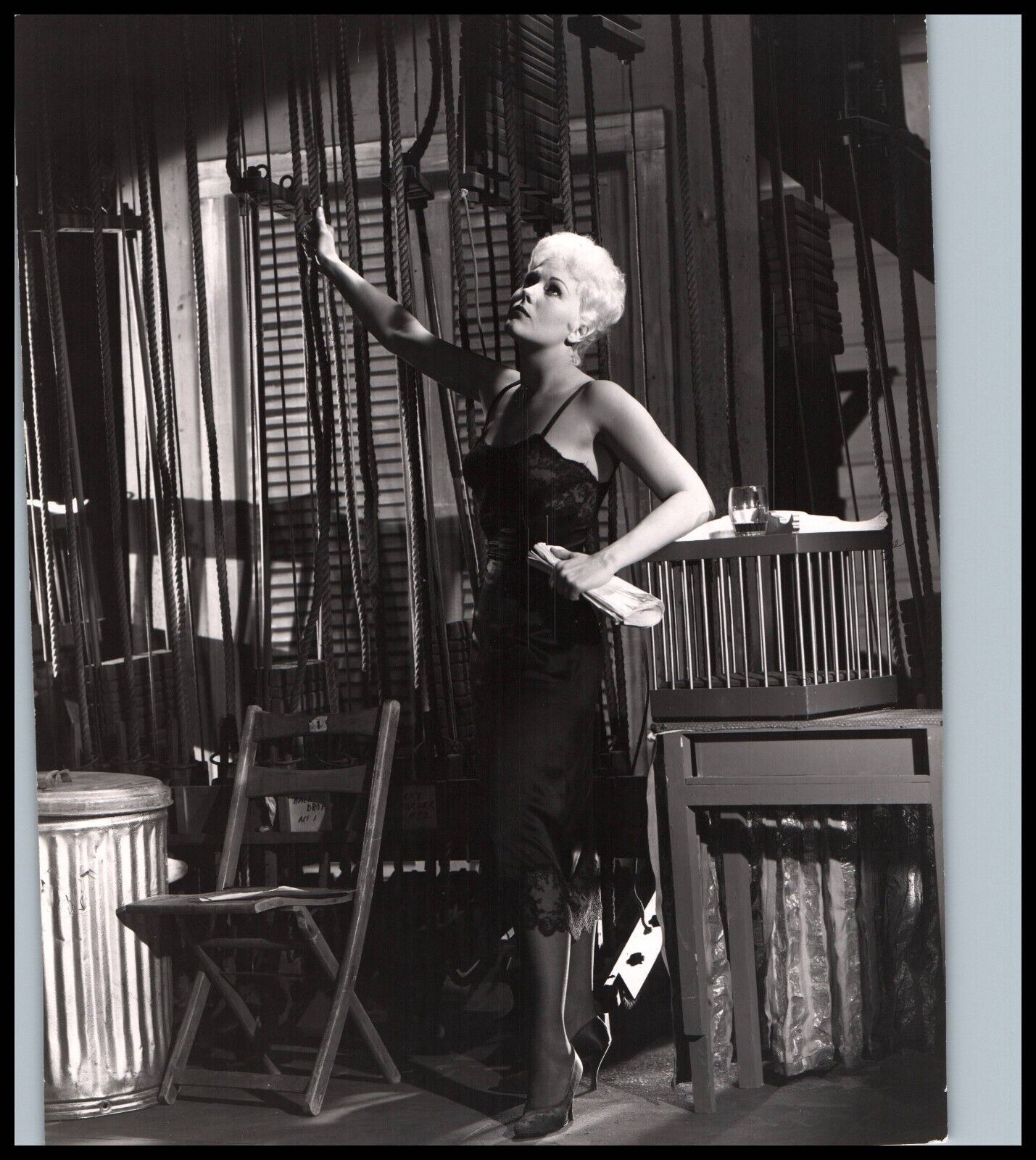 Kim Novak during production of PalJoey (1957) ⭐🎬 Bombshell Coburn Photo K 163