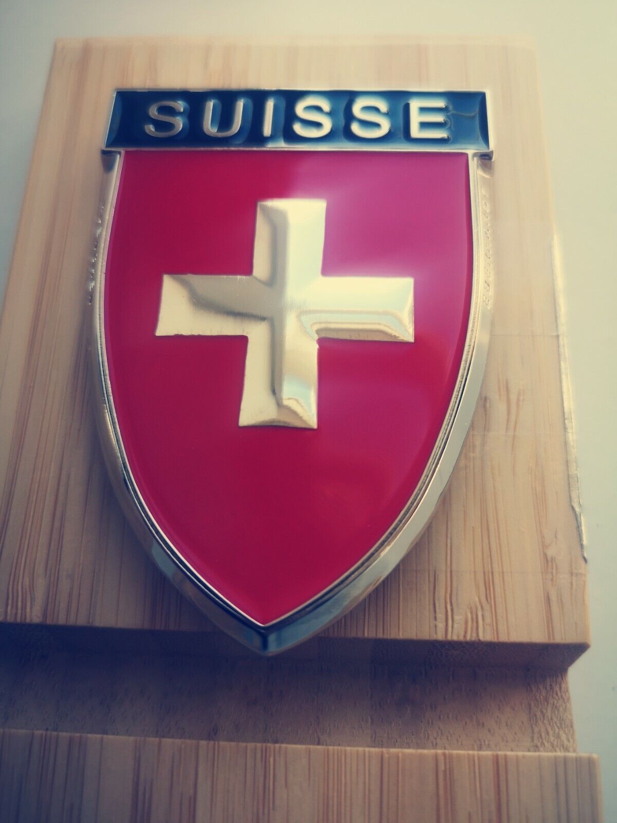 Swiss Switzerland Emblem BADGE- classic switzerland badge schweiz  fit all cars