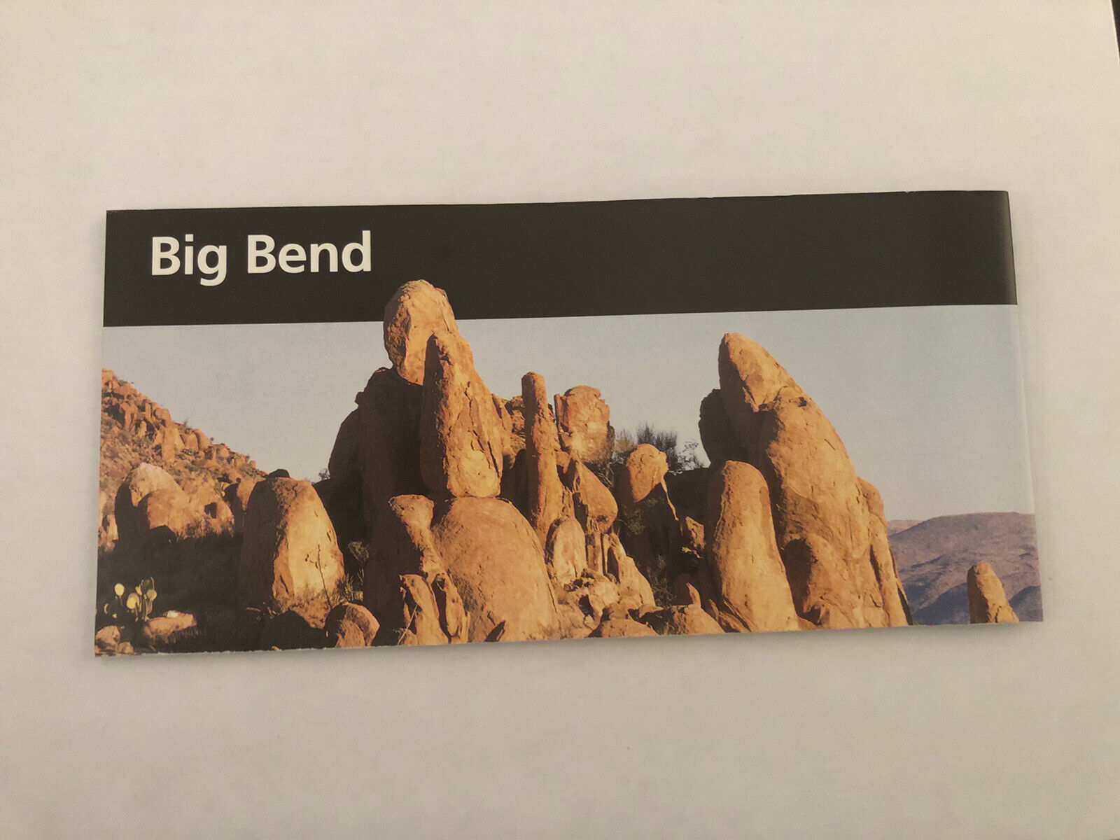 Big Bend National Park Unigrid Brochure Map NPS Texas NEWEST UPDATED VERSION