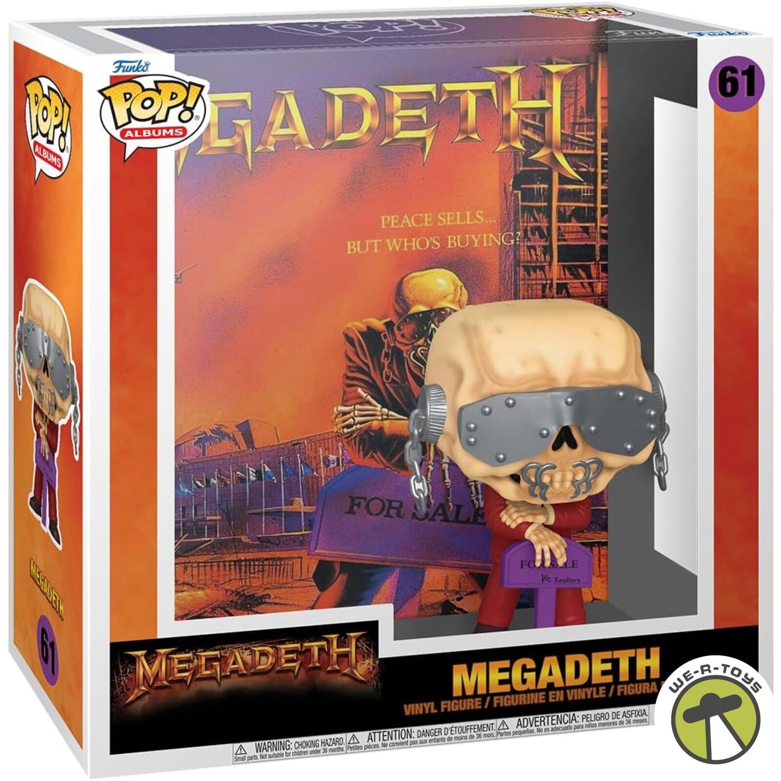 Funko Pop Albums: Megadeth - Peace Sells... But Who\'s Buying?