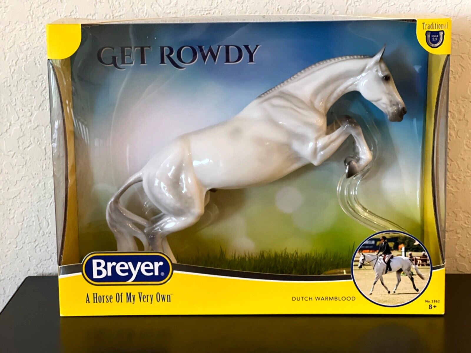 Breyer Horses GET ROWDY Collector Club GLOSSY CC Appreciation '24 Bristol Jumper