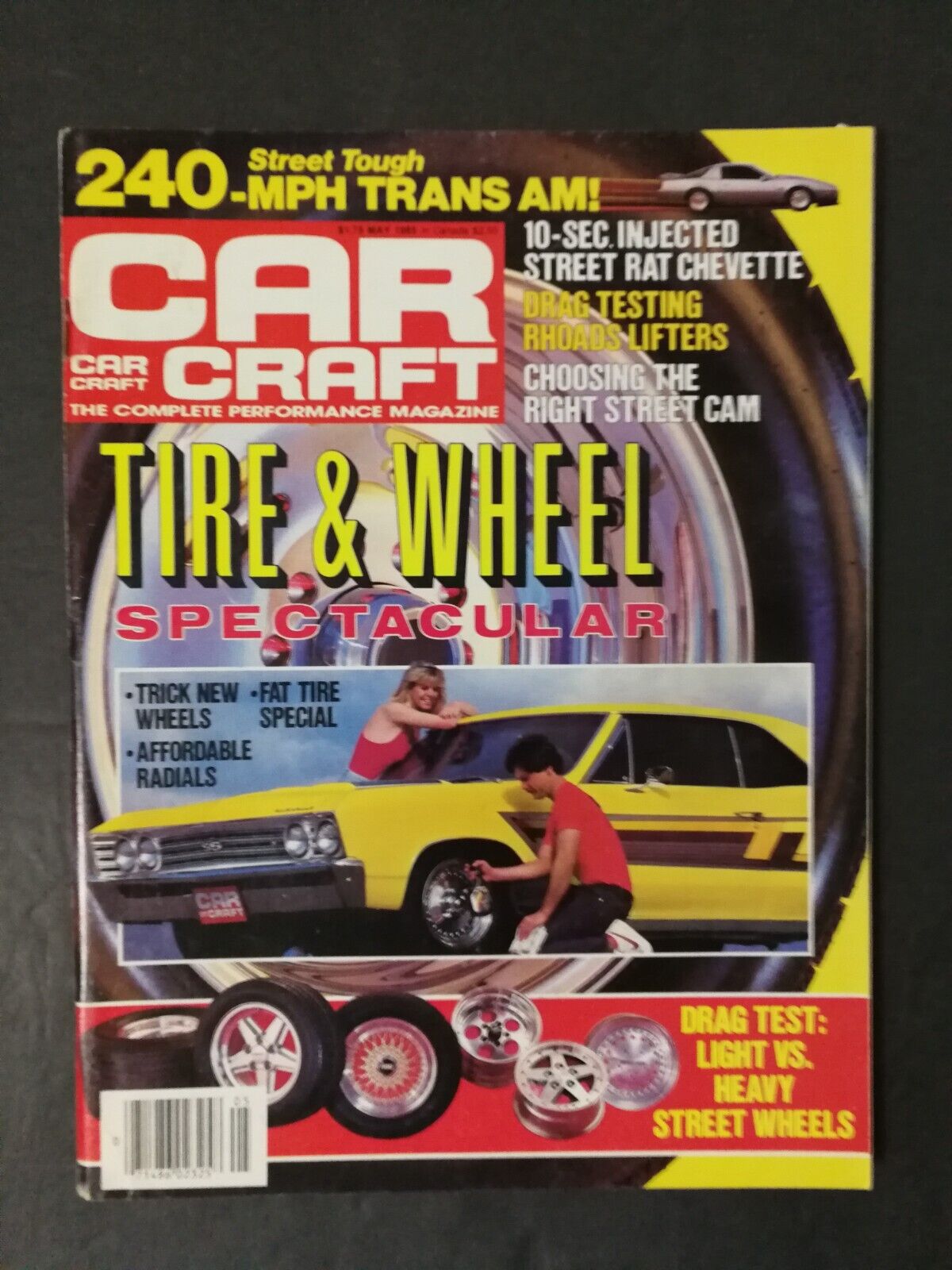 Car Craft Magazine May 1984 Tire & Wheel Spectacular - NHRA Winternationals  223