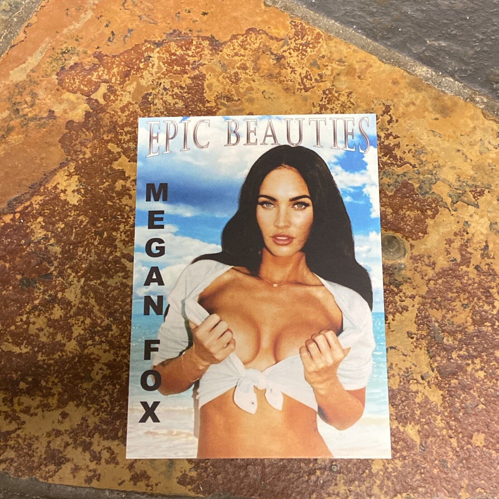 Epic Beauties Megan Fox Series 1 Trading Card #16/20 only 500 made