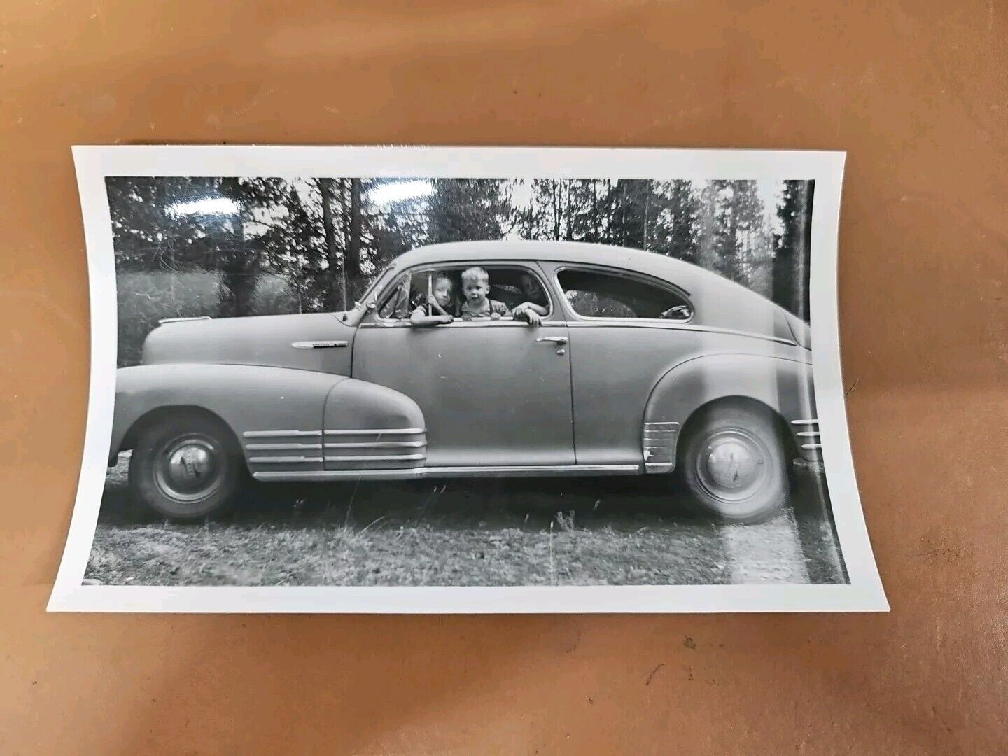 1950s  Classic Car Vintage Photo- Classic 1950s Car