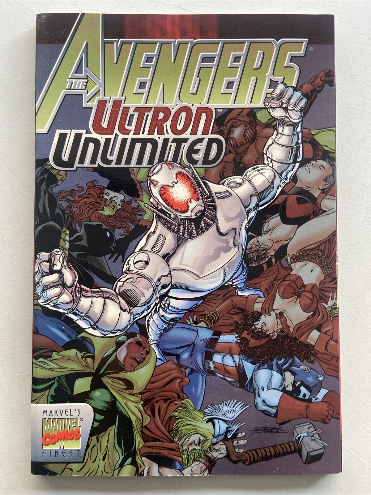 Avengers: Ultron Unlimited  (9.6)  (Marvel, 2001)  Kurt Busiek, George Perez TPB