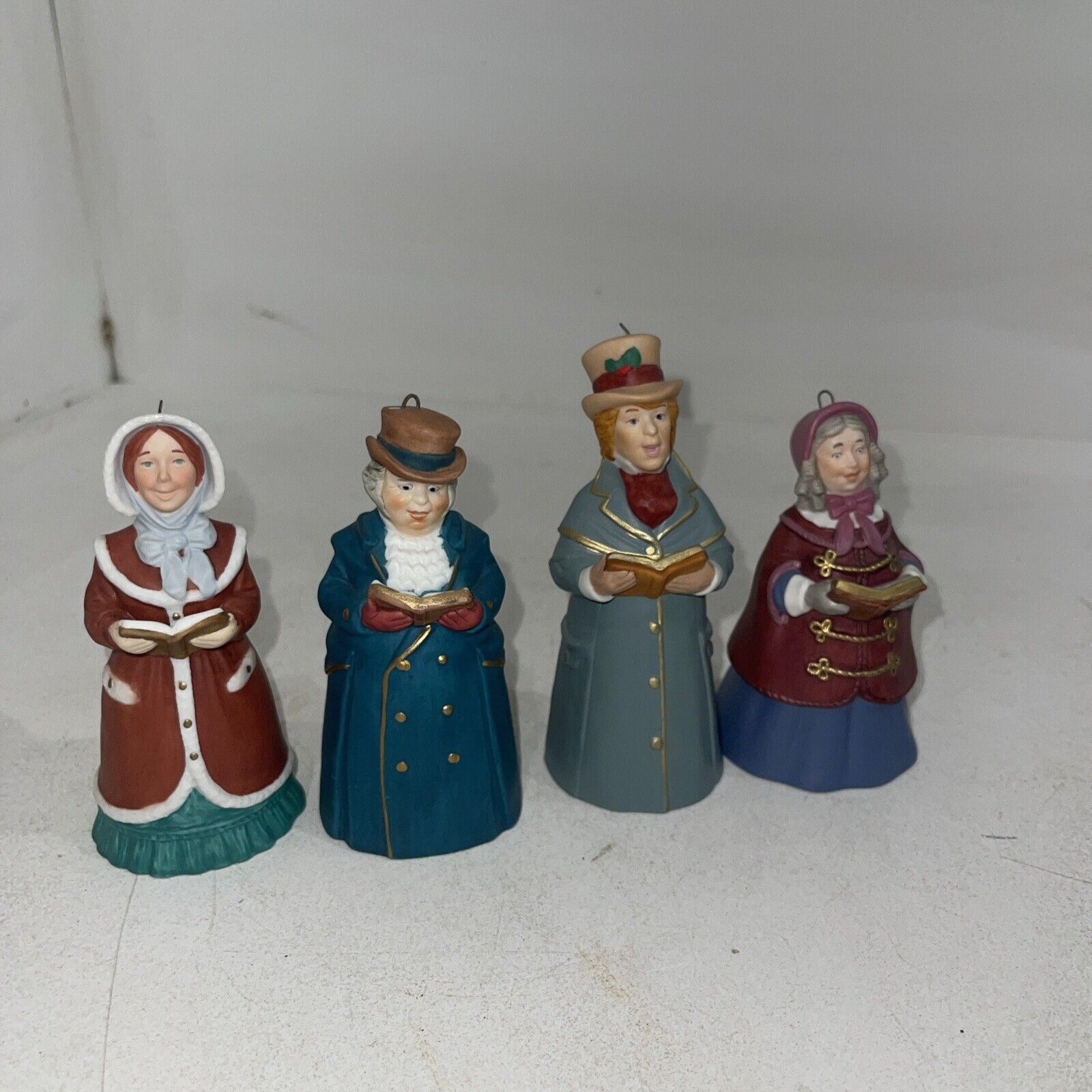 Lot Of 1992 Hallmark Dickens Ornaments 4 Included 