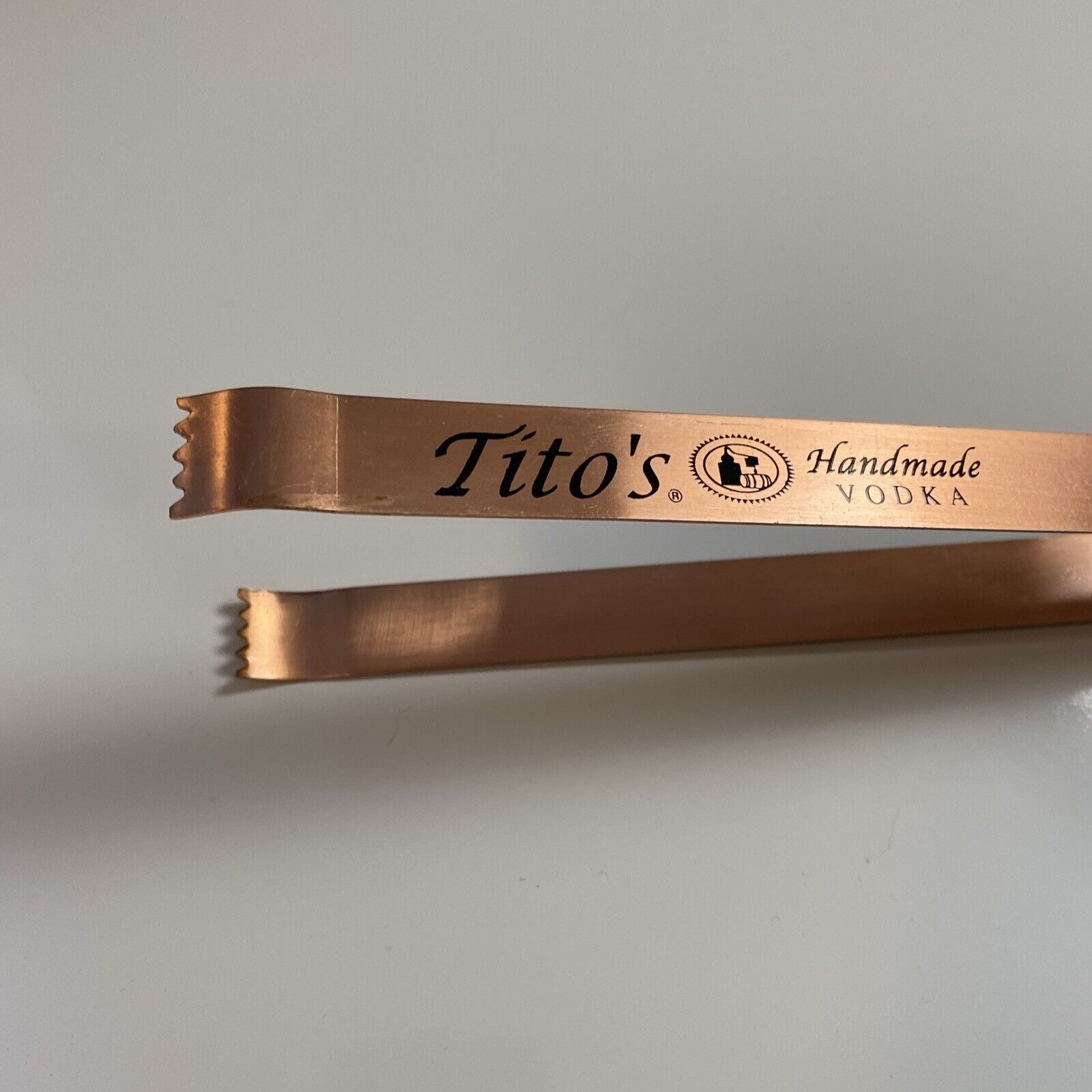 Tito’s Vodka Copper ICE  TONGS New In Original Packaging Made In India