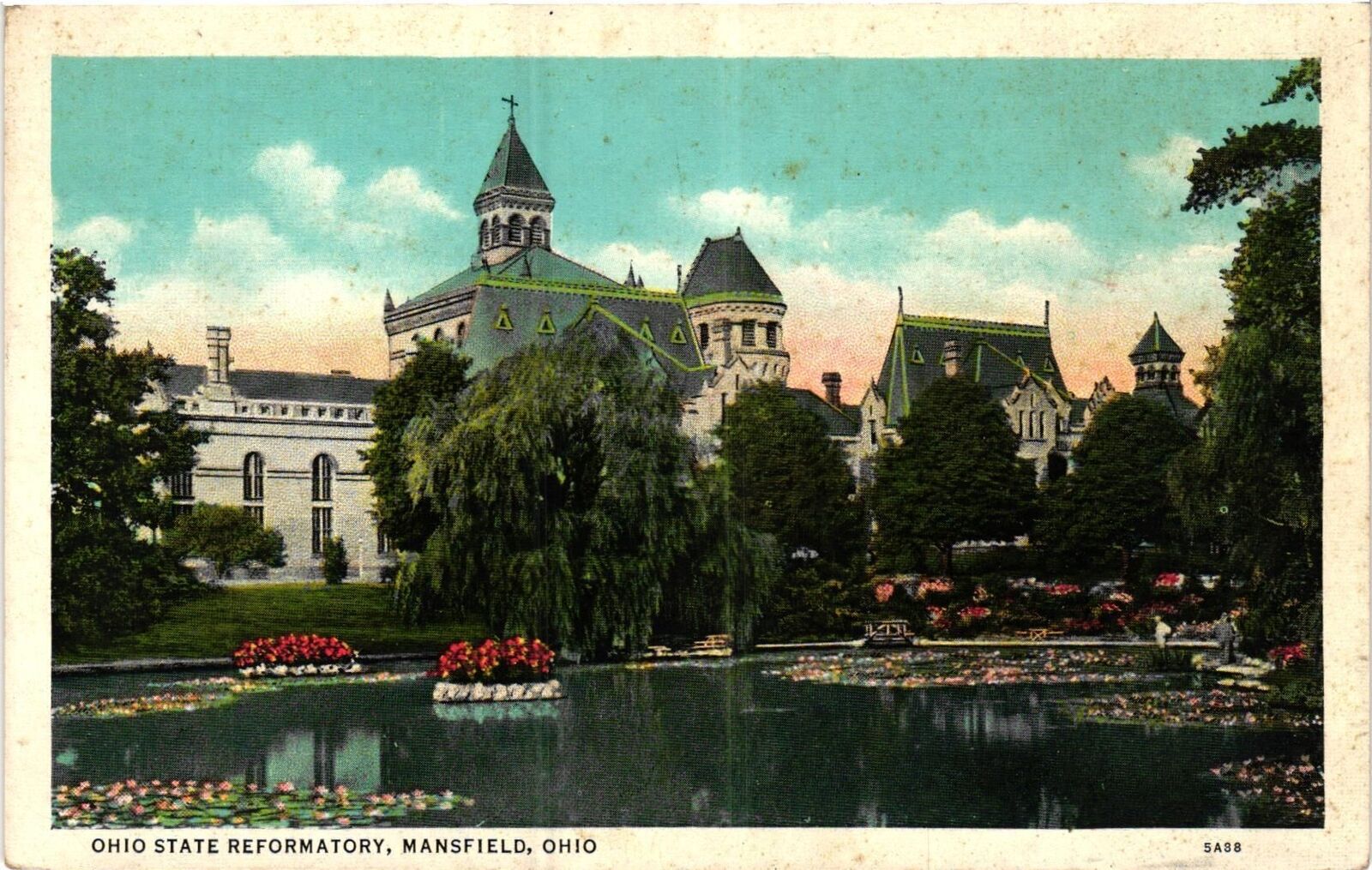 Vintage Postcard- Ohio State Reformatory, Mansfield, OH Early 1900s