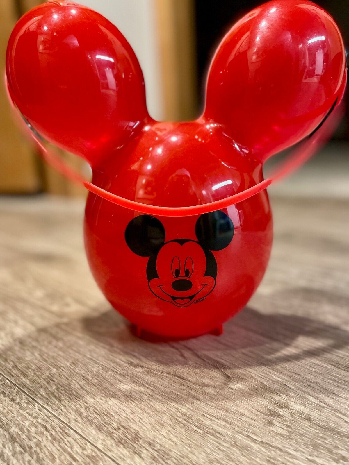 Mickey RED balloon popcorn bucket