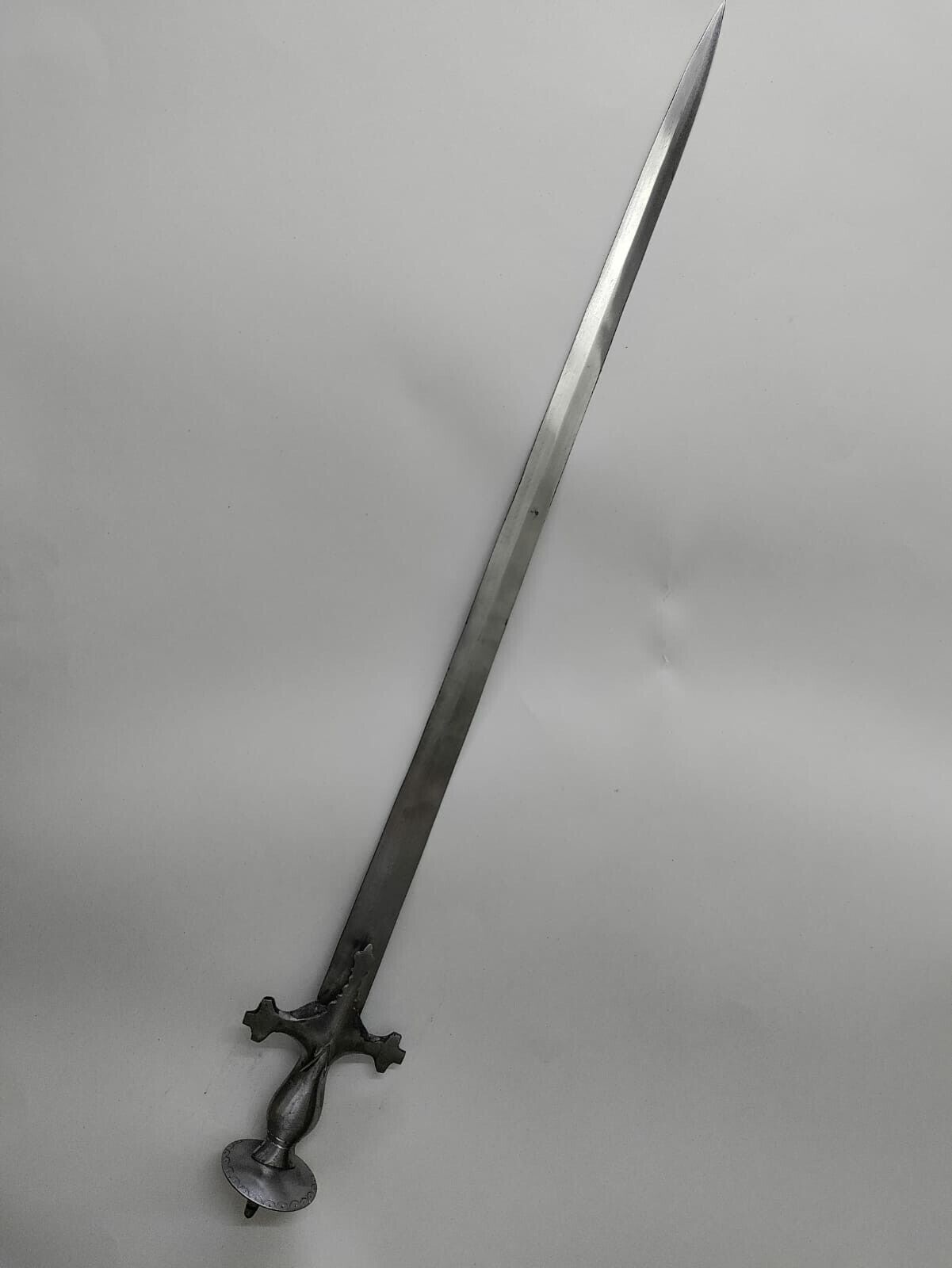 Antique Carbon Steel Sword Handmade Hilt Old Rare Collectible 32\'
