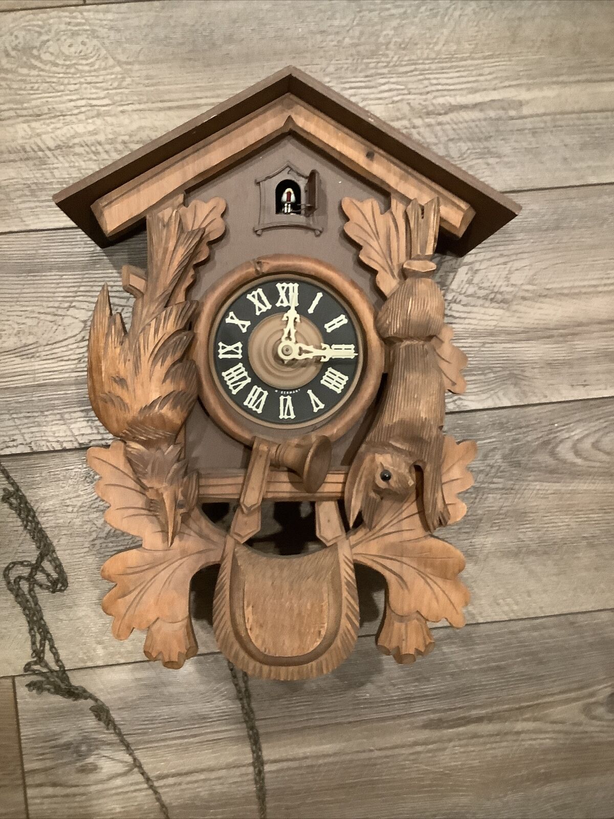 Schmeckenbecher W Germany cuckoo clock As Is Untested 8 Day