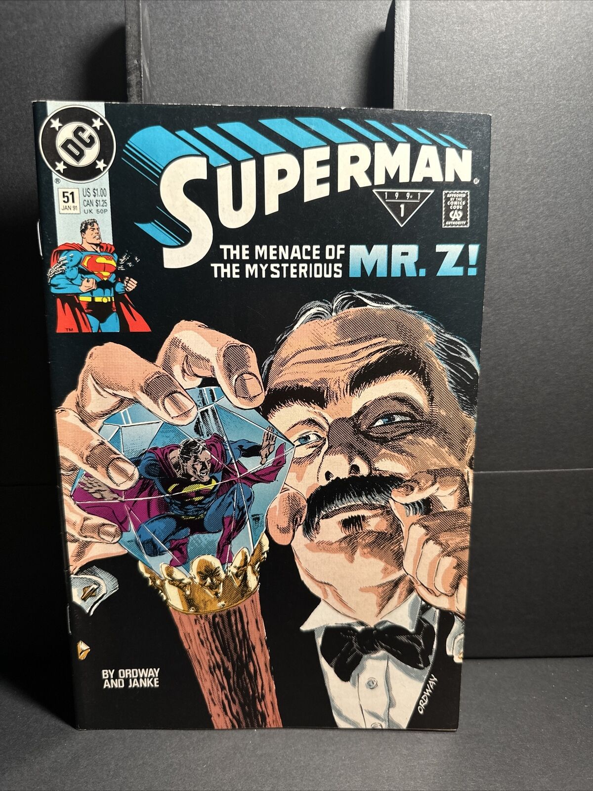 Superman #51 Direct Market Edition ~ NEAR MINT NM ~ 1991 DC Comics
